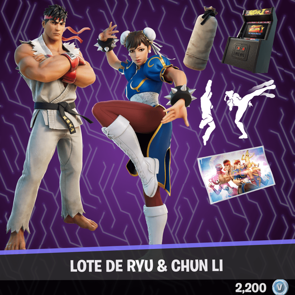 Lote de Ryu & Chun Li